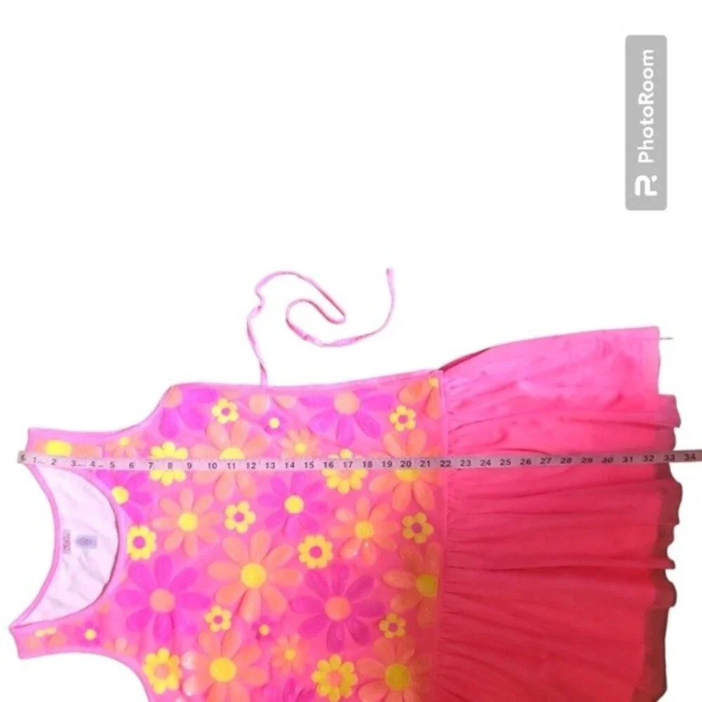 JUSTICE PINK SEQUIN SUMMER DRESS - 18